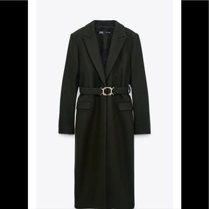 Zara Buckle Belt Coat